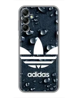 Чехол для Samsung Galaxy A14 5G с картинкой «Adidas Trefoil Blue»