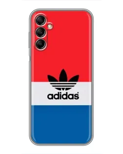 Чехол для Samsung Galaxy A14 5G с картинкой «Ретро блоки Adidas»