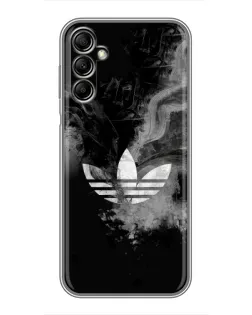 Чехол для Samsung Galaxy A14 5G с картинкой «Абстрактный дым Adidas»