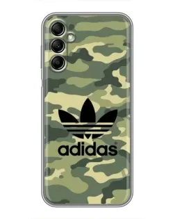 Чехол для Samsung Galaxy A14 5G с картинкой «Милитари стиль Adidas»
