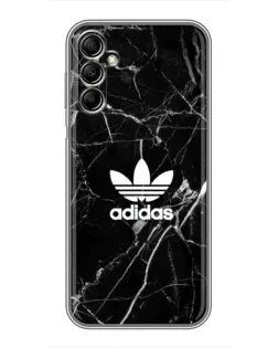 Чехол для Samsung Galaxy A14 5G с картинкой «Белый мрамор Adidas»