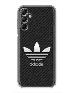 Чехол для Samsung Galaxy A14 5G с картинкой «Adidas Карбоновая текстура»