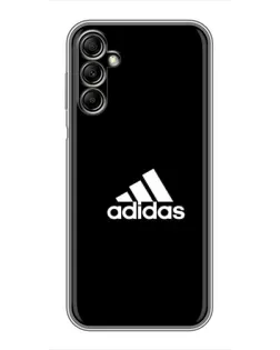 Чехол для Samsung Galaxy A14 5G с картинкой «Черная классика Adidas»