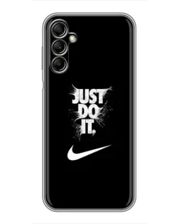 Чехол для Samsung Galaxy A14 5G с картинкой «Текстовый принт Nike» Чехол для Samsung Galaxy A14 5G с картинкой «Текстовый принт Nike»