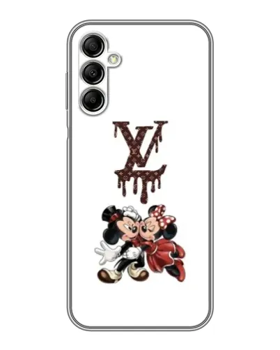 Чехол для Samsung Galaxy A14 5G с картинкой «LV и Микки Маус»