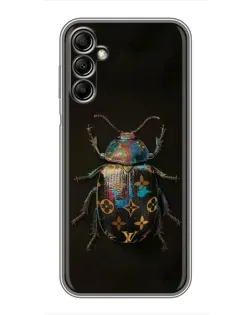 Чехол для Samsung Galaxy A14 5G с картинкой «LV — мраморный принт»