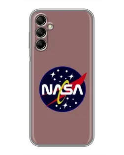 Чехол для Samsung Galaxy A14 5G с картинкой «NASA — ретро космос»