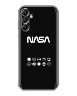 Чехол для Samsung Galaxy A14 5G с картинкой «NASA — технический принт»
