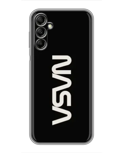 Чехол для Samsung Galaxy A14 5G с картинкой «NASA — вертикальный логотип» Чехол для Samsung Galaxy A14 5G с картинкой «NASA — вертикальный логотип»