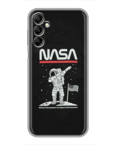 Чехол для Samsung Galaxy A14 5G с картинкой «NASA — шагаем по Луне» Чехол для Samsung Galaxy A14 5G с картинкой «NASA — шагаем по Луне»