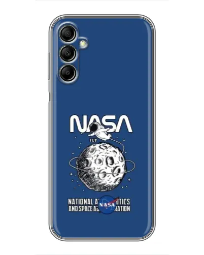 Чехол для Samsung Galaxy A14 5G с картинкой «NASA — лунная миссия» Чехол для Samsung Galaxy A14 5G с картинкой «NASA — лунная миссия»