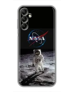 Чехол для Samsung Galaxy A14 5G с картинкой «Астронавт на Луне»