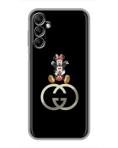 Чехол для Samsung Galaxy A14 5G с картинкой «Минни Маус на лого»