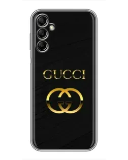 Чехол для Samsung Galaxy A14 5G с картинкой «Золотой логотип Gucci» Чехол для Samsung Galaxy A14 5G с картинкой «Золотой логотип Gucci»