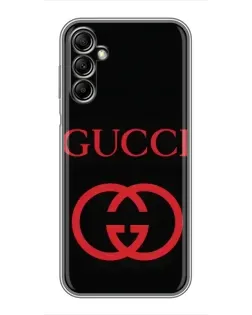 Чехол для Samsung Galaxy A14 5G с картинкой «Gucci — красный логотип» Чехол для Samsung Galaxy A14 5G с картинкой «Gucci — красный логотип»