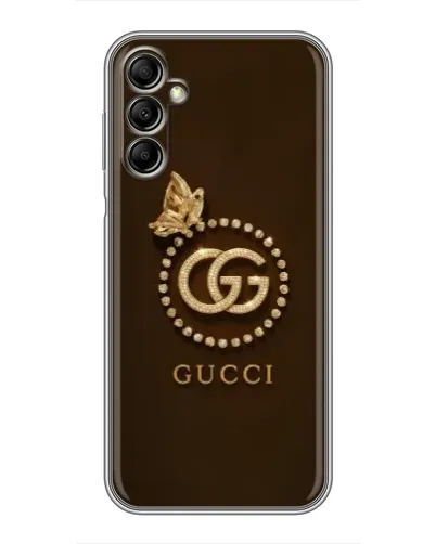 Чехол для Samsung Galaxy A14 5G с картинкой «Gucci — золотая бабочка»