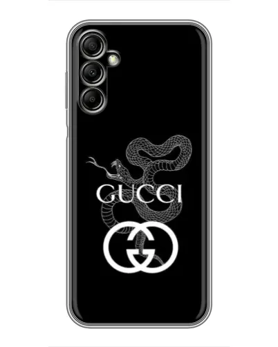 Чехол для Samsung Galaxy A14 5G с картинкой «Gucci — серебряная змея»