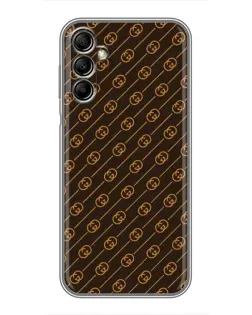 Чехол для Samsung Galaxy A14 5G с картинкой «Gucci — золотые диагонали» Чехол для Samsung Galaxy A14 5G с картинкой «Gucci — золотые диагонали»