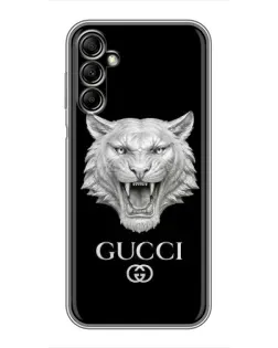 Чехол для Samsung Galaxy A14 5G с картинкой «Gucci — серебряный лев» Чехол для Samsung Galaxy A14 5G с картинкой «Gucci — серебряный лев»
