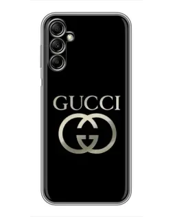 Чехол для Samsung Galaxy A14 5G с картинкой «Gucci — золото на черном» Чехол для Samsung Galaxy A14 5G с картинкой «Gucci — золото на черном»