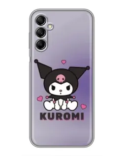 Чехол для Samsung Galaxy A14 5G с картинкой «Kuromi — фиолетовый арт»