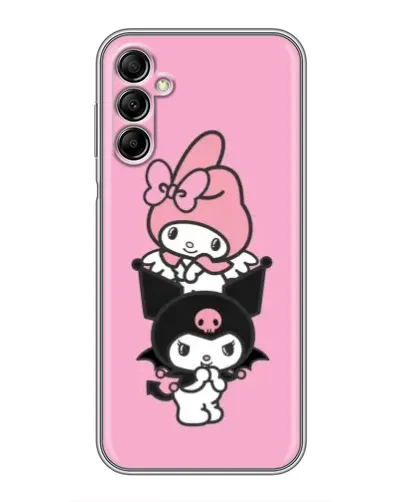 Чехол для Samsung Galaxy A14 5G с картинкой «My Melody и Kuromi»