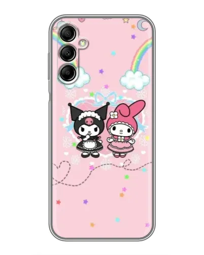 Чехол для Samsung Galaxy A14 5G с картинкой «My Melody и Kuromi»