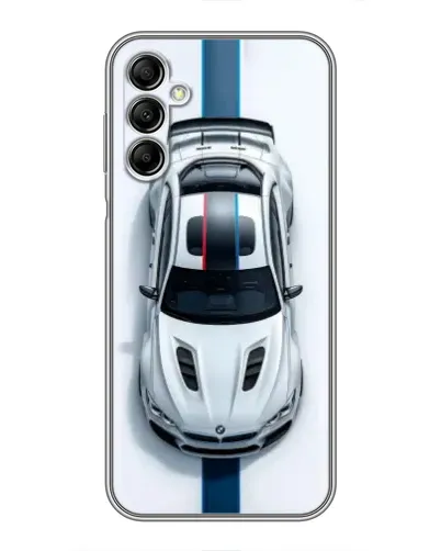 Чехол для Samsung Galaxy A14 5G с картинкой «Вид сверху — BMW M»