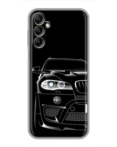 Чехол для Samsung Galaxy A14 5G с картинкой «Темный силуэт BMW»