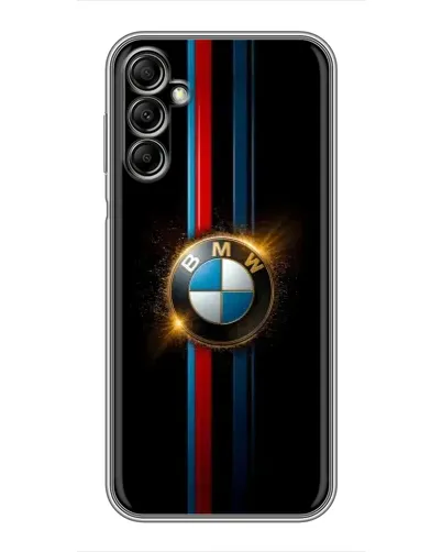 Чехол для Samsung Galaxy A14 5G с картинкой «BMW M-Power неон»