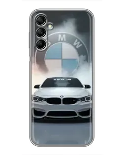 Чехол для Samsung Galaxy A14 5G с картинкой «BMW в белом дыму» Чехол для Samsung Galaxy A14 5G с картинкой «BMW в белом дыму»