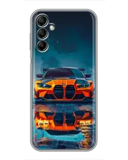 Чехол для Samsung Galaxy A14 5G с картинкой «BMW — золотая эмблема» Чехол для Samsung Galaxy A14 5G с картинкой «BMW — золотая эмблема»