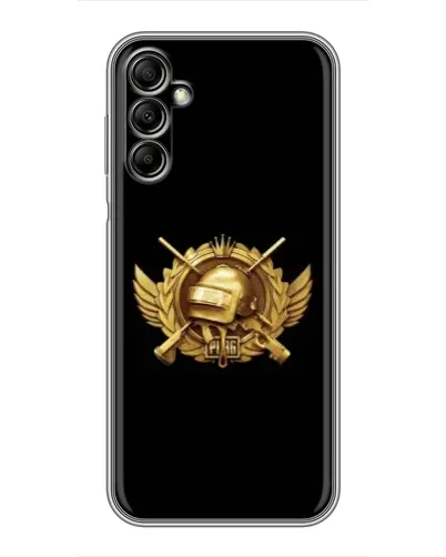 Чехол для Samsung Galaxy A14 5G с картинкой «PUBG — оранжевый градиент» Чехол для Samsung Galaxy A14 5G с картинкой «PUBG — оранжевый градиент»