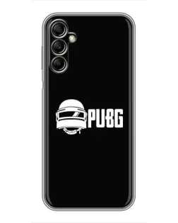 Чехол для Samsung Galaxy A14 5G с картинкой «PUBG — классический лого»