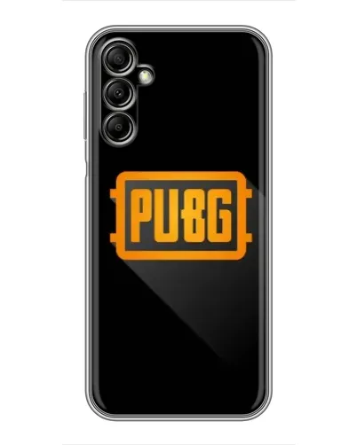 Чехол для Samsung Galaxy A14 5G с картинкой «PUBG — рамка лого» Чехол для Samsung Galaxy A14 5G с картинкой «PUBG — рамка лого»