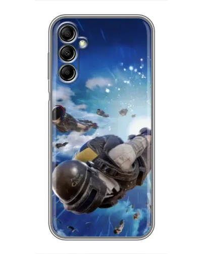 Чехол для Samsung Galaxy A14 5G с картинкой «Десант PUBG — прыжок» Чехол для Samsung Galaxy A14 5G с картинкой «Десант PUBG — прыжок»