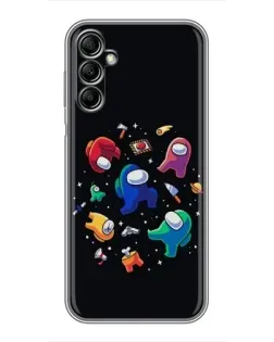 Чехол для Samsung Galaxy A14 5G с картинкой «Among Us космос»