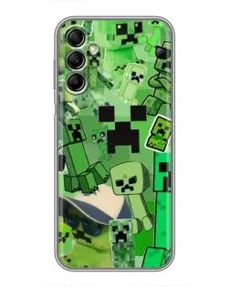 Чехол для Samsung Galaxy A14 5G с картинкой «Криперы Minecraft» Чехол для Samsung Galaxy A14 5G с картинкой «Криперы Minecraft»