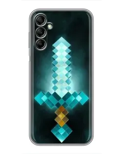 Чехол для Samsung Galaxy A14 5G с картинкой «Алмазный меч неон» Чехол для Samsung Galaxy A14 5G с картинкой «Алмазный меч неон»