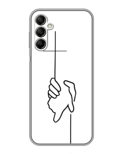 Чехол для Samsung Galaxy A14 5G с картинкой «Рука держит» Чехол для Samsung Galaxy A14 5G с картинкой «Рука держит»