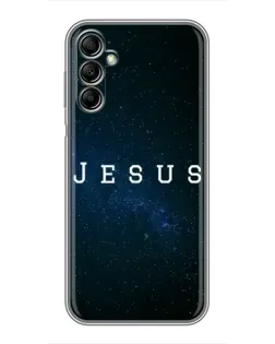 Чехол для Samsung Galaxy A14 5G с картинкой «Звездное небо Jesus»