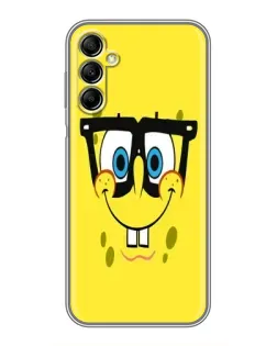 Чехол для Samsung Galaxy A14 5G с картинкой «Минималистичный Спанч Боб» Чехол для Samsung Galaxy A14 5G с картинкой «Минималистичный Спанч Боб»