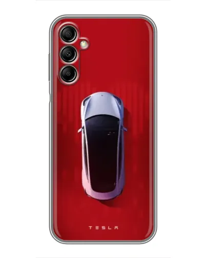 Чехол для Samsung Galaxy A14 5G с картинкой «Tesla Top View»