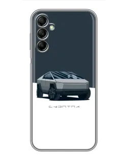 Чехол для Samsung Galaxy A14 5G с картинкой «Серебристый Cybertruck Tesla» Чехол для Samsung Galaxy A14 5G с картинкой «Серебристый Cybertruck Tesla»