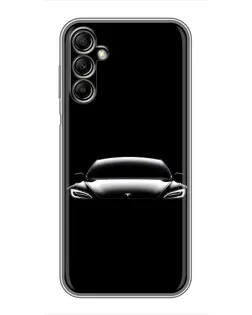 Чехол для Samsung Galaxy A14 5G с картинкой «Фары Tesla Night» Чехол для Samsung Galaxy A14 5G с картинкой «Фары Tesla Night»