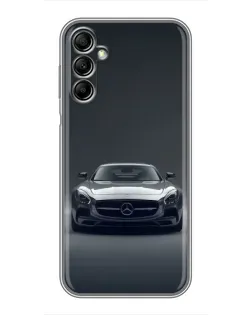 Чехол для Samsung Galaxy A14 5G с картинкой «Mercedes на черном»