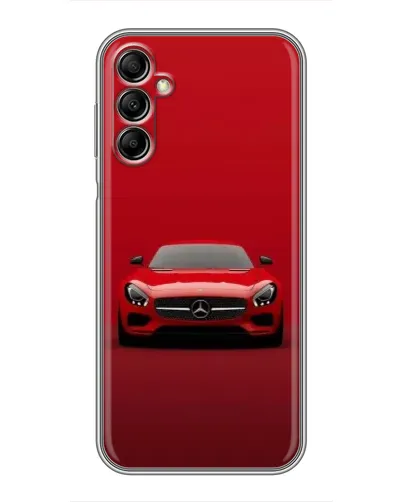 Чехол для Samsung Galaxy A14 5G с картинкой «Красный Mercedes AMG»