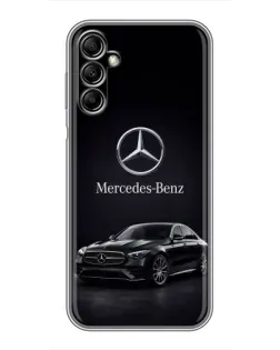 Чехол для Samsung Galaxy A14 5G с картинкой «Mercedes — решетка радиатора»