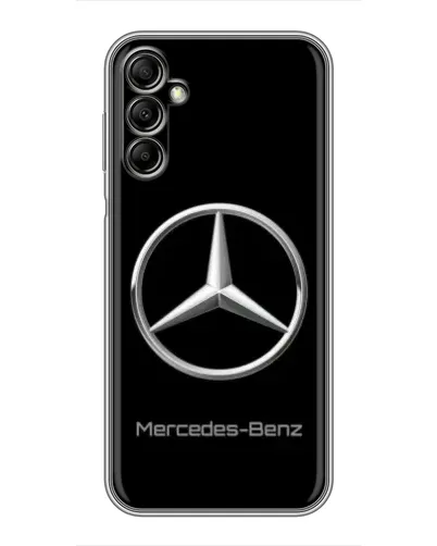 Чехол для Samsung Galaxy A14 5G с картинкой «Mercedes Silver Logo»