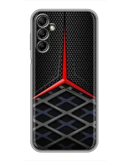 Чехол для Samsung Galaxy A14 5G с картинкой «Mercedes Carbon Grid»